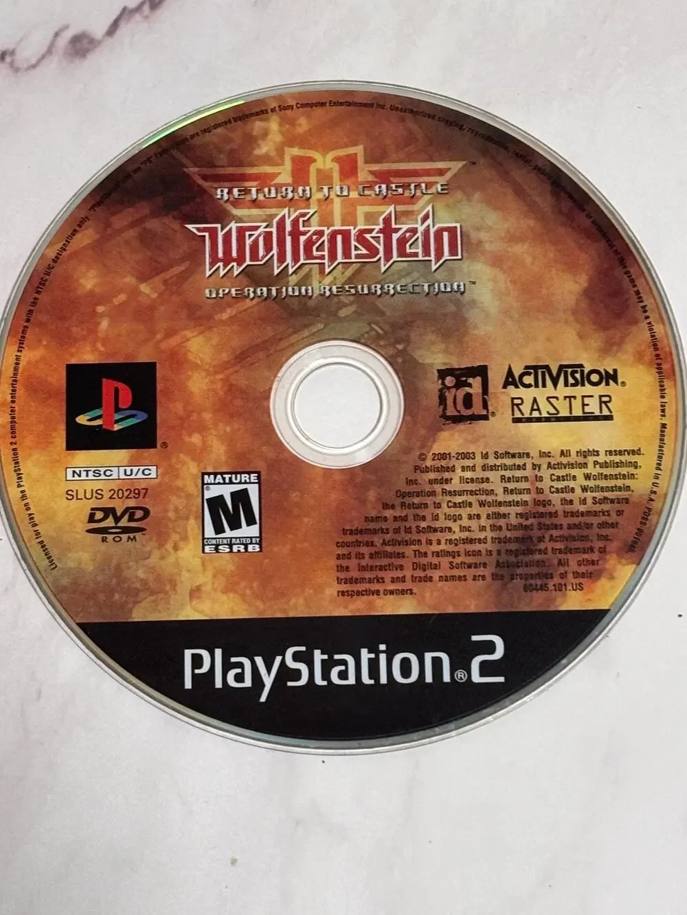 Return to Castle Wolfenstein: Operation Resurrection (Sony PlayStation 2, 2003)